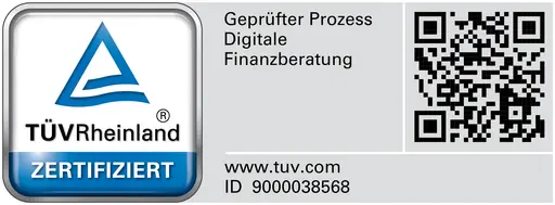 TÜV Rheinland – geprüfter Prozess digitale Finanzberatung